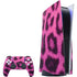 Pink Leopard Spots PlayStation PS5 Skins